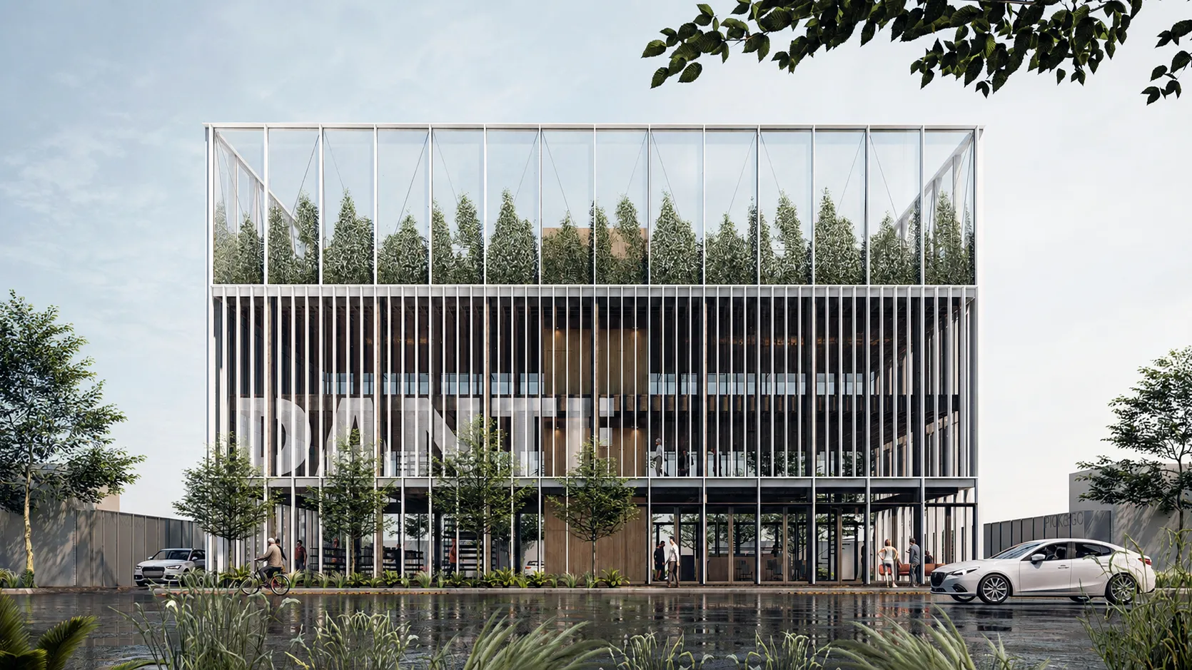 Sede Central, DANTE Pinturerías — Praga . Oficina de Proyectos